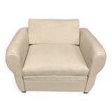 30's armchair with storage space under the seat