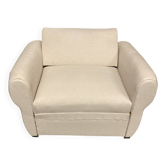 Fauteuil 30 's avec espace rangement sous assise