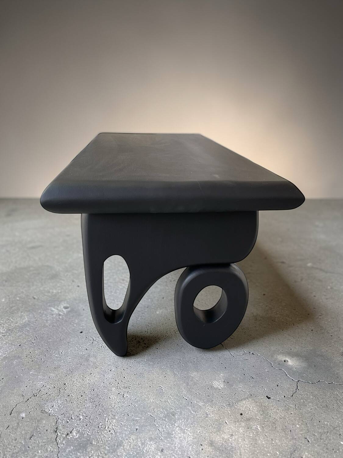 Solid oak coffee table