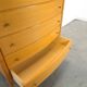 Mid-Century hoge gebogen ladekast met 6 lades