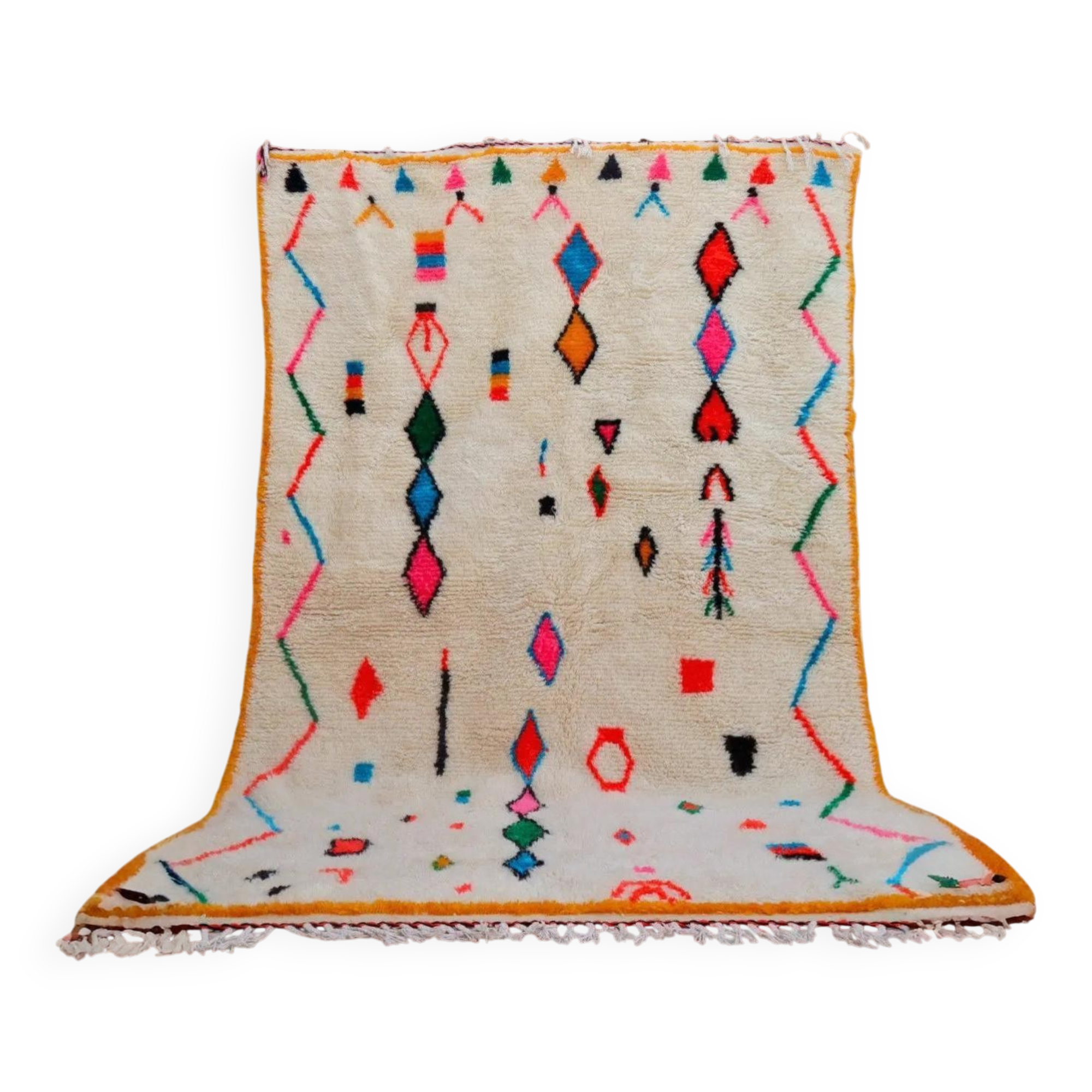 Traditional handmade Moroccan rug 2.5 x 1.5 m