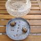Grand plafonnier rond 2 ampoules (L-0266)