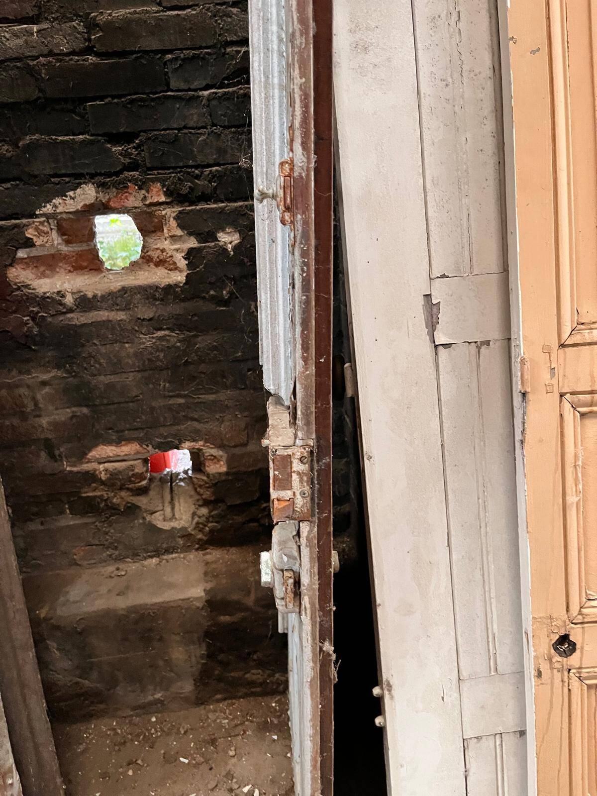 old front door