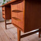 Mid-Century Danish Teak Desk, 1960s