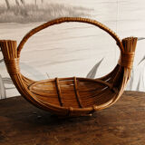 Rattan fruit basket