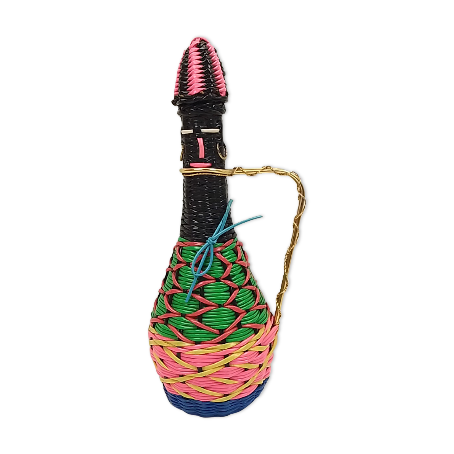 Bottle scoubidou a handle 28 cm