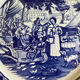 Delft porcelain plate