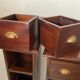 Pair of industrial furniture column 1950