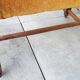 1 seater bench