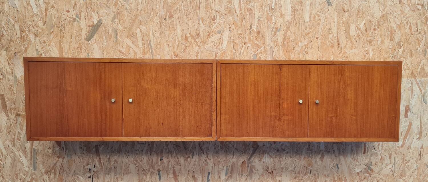 Scandinavian wall sideboard 1960