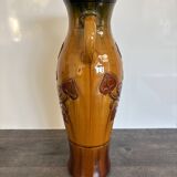Art Nouveau vase in Flemish pottery