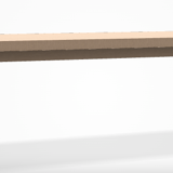 Rectangular high table Maxalto 240x110x73 natural oak