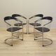 Set of four chairs, Italian design, 1980s, production: Italy
