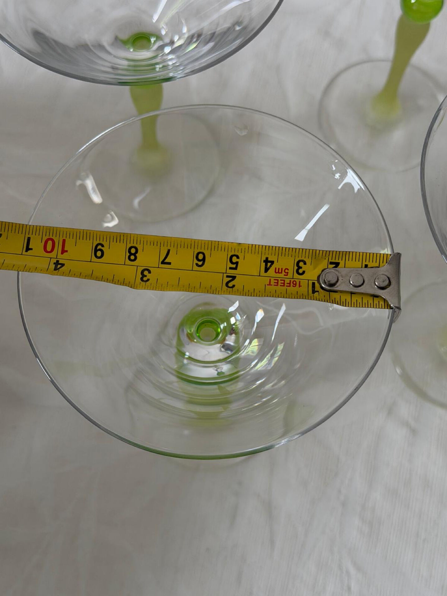 Lot verres à cocktails vintage