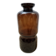 Vase en verre fumé de 1970