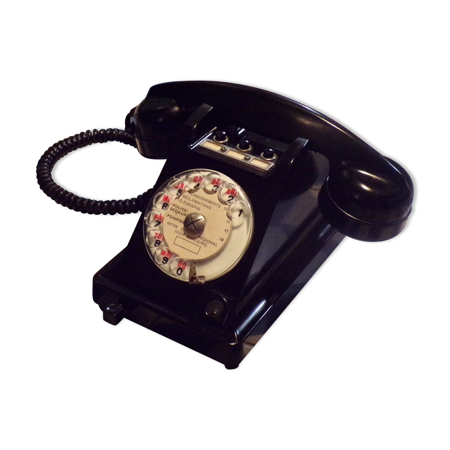 Vintage phone with Bakelite dial