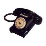 Vintage phone with Bakelite dial