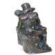 Presse papier le baiser de rodin en bronze