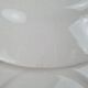 Assiettes Gien modernistes à pois dorés – lot de 9