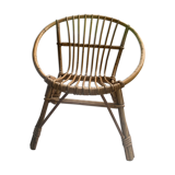Rattan armchair