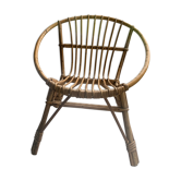 Rattan armchair