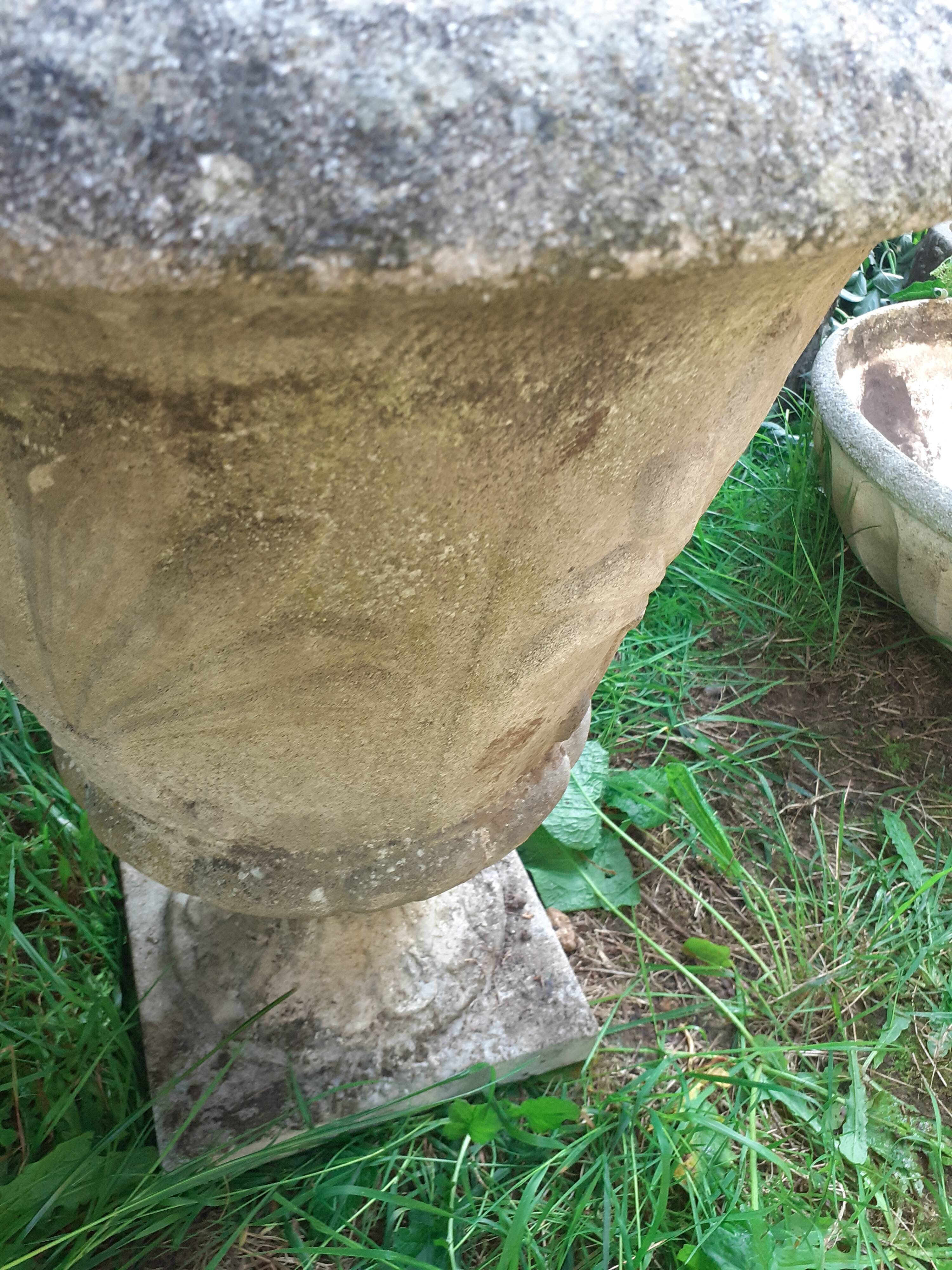 Pair of stone planter medicis