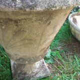 Pair of stone planter medicis