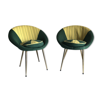 Pair of armchairs in the 1980s