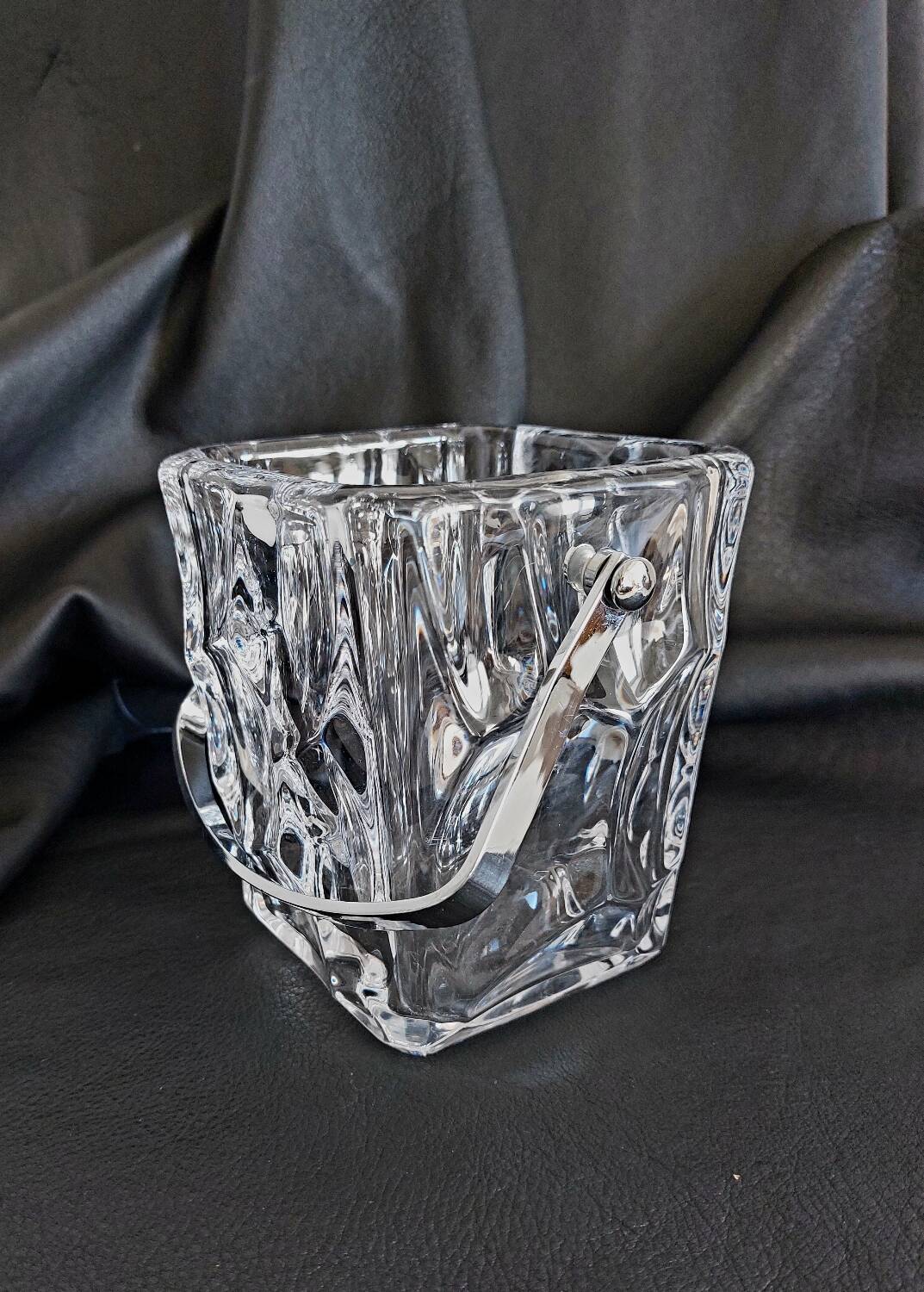 Vintage Crystal Ice Bucket