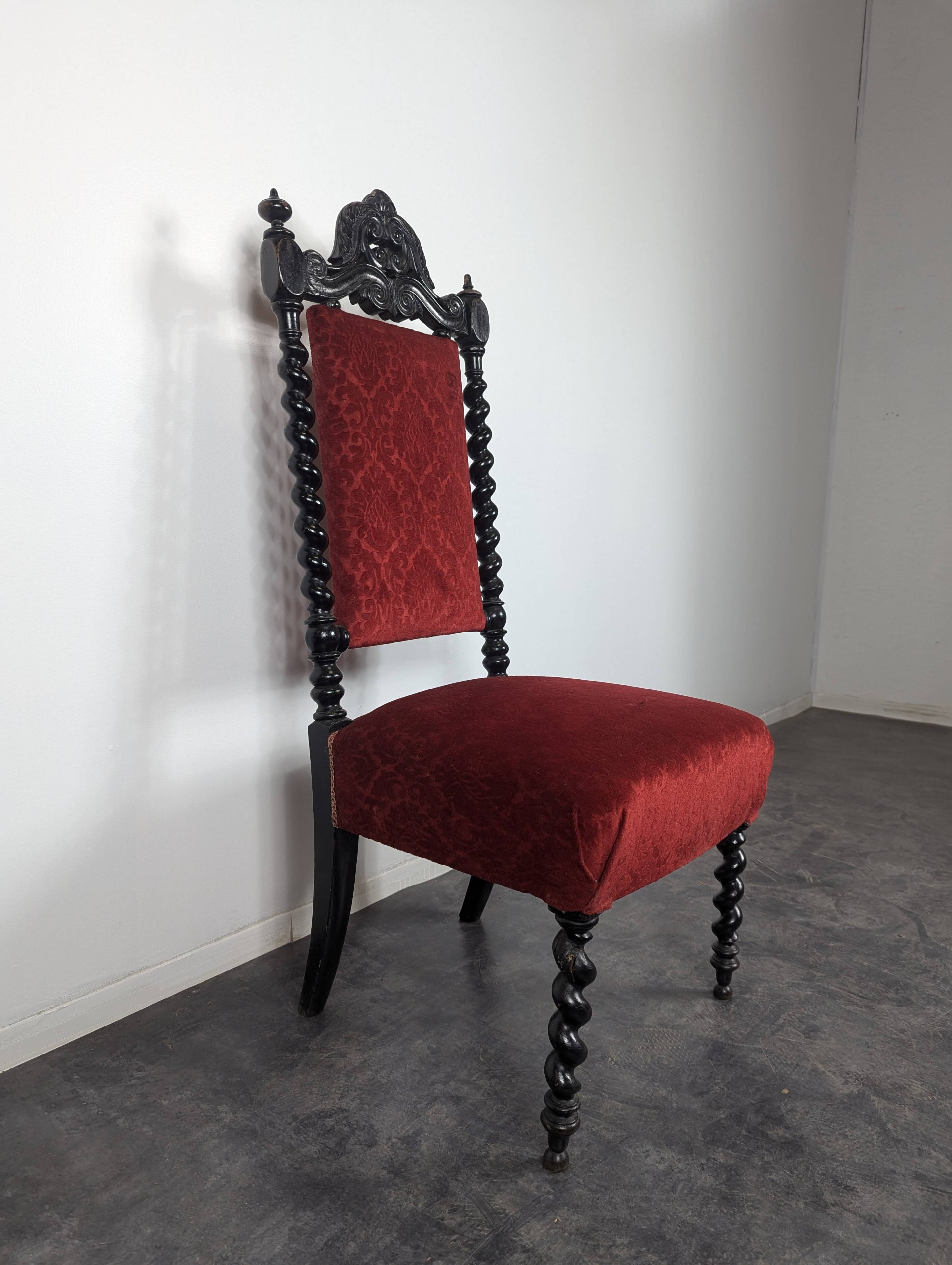 Louis XIII style chair