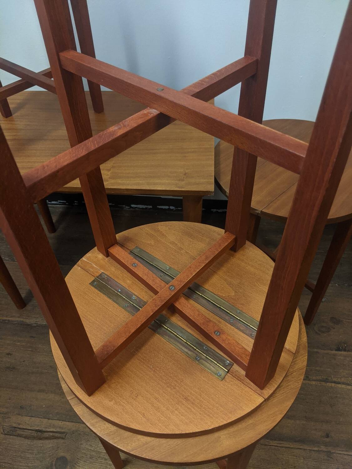 Mid-Century Danish Nesting Tables by Poul Hundevad