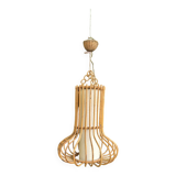 Lampe en rotin