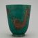 Wilhelm kage 'argenta' ceramic vase for gustavsberg sweden 1940s marked