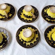 Bicoloured coffee cups Vallauris