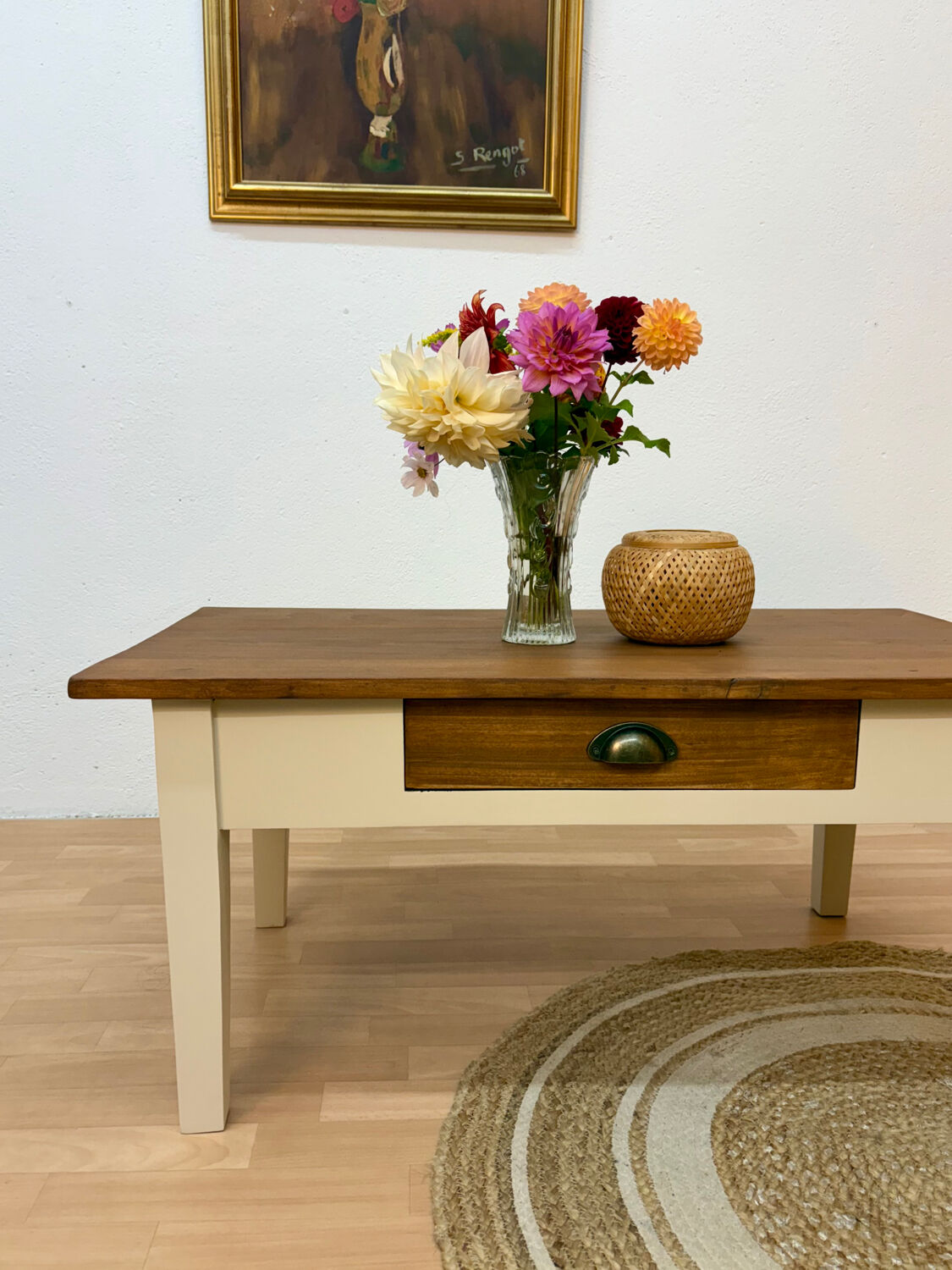 Chestnut coffee table