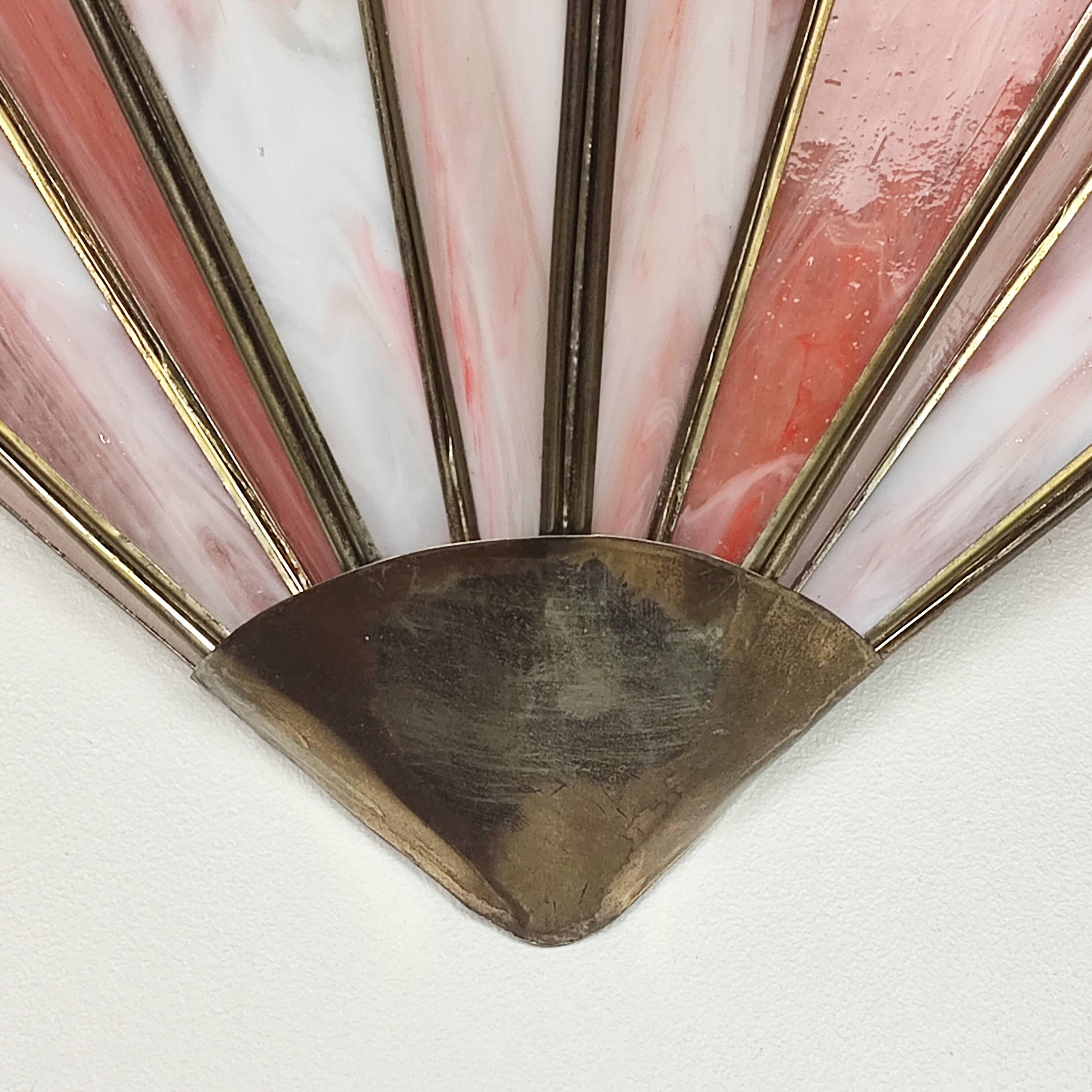 Art Deco “fan” wall light