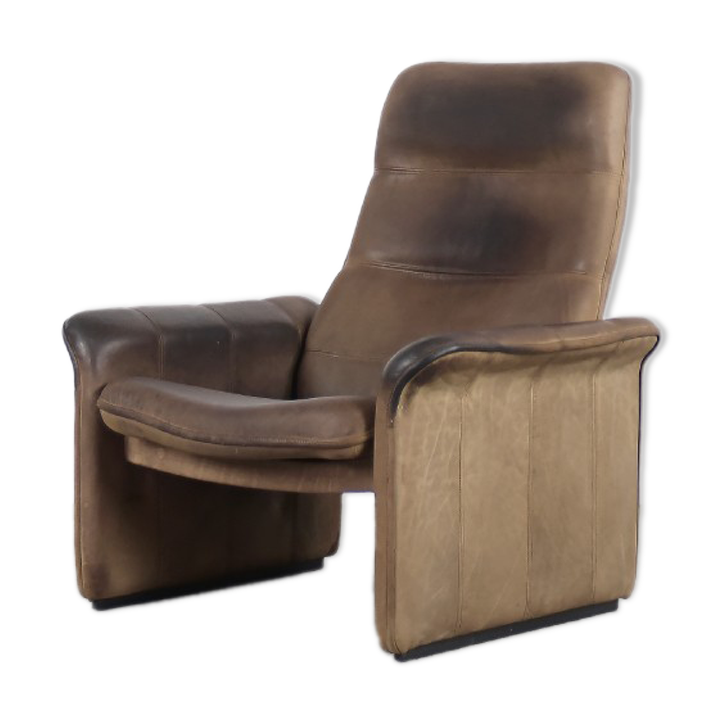 Adjustable DS-50 Buffalo Leather Lounge Chair from De Sede, 1970s