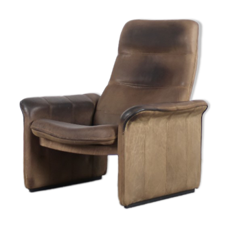 Adjustable DS-50 Buffalo Leather Lounge Chair from De Sede, 1970s