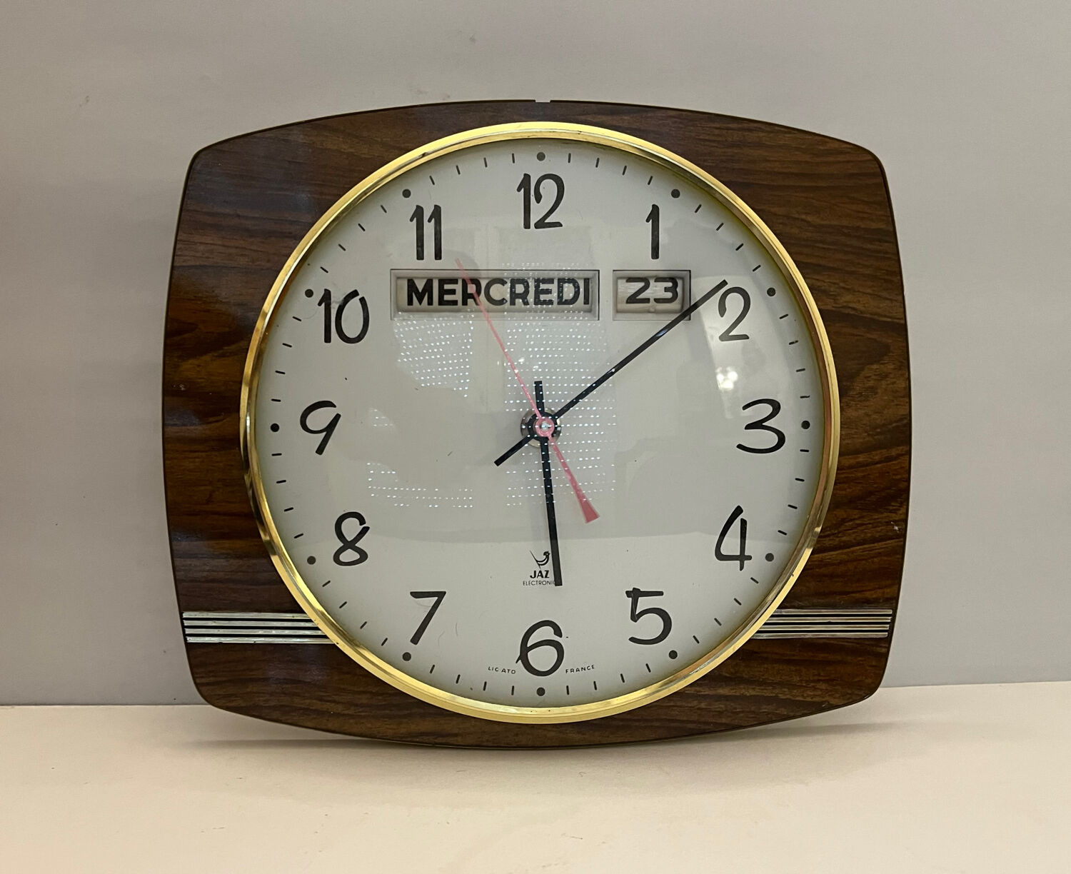 Pendule de cuisine vintage Jaz