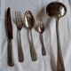 Silver-plated metal cutlery set by François Frionnet goldsmith