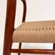 Refurbished set of 4 Model 75 chairs by Niels Møller, 1960s
