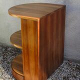 Art deco shelf walnut