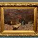 M. Van Der Borght. "Nature morte aux fleurs."