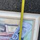 Still life with blue bottle and glass – Signed painting