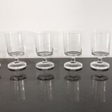 Set of 8 glasses of white wine Cavalier Luminarc transparent vintage