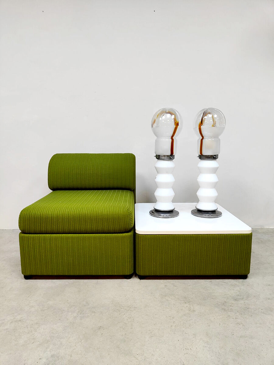 Vintage Italian space age floorlamp
