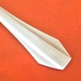 Art Deco Set of 6 forks and 6 large spoons, silver-plated metal, SNO REX