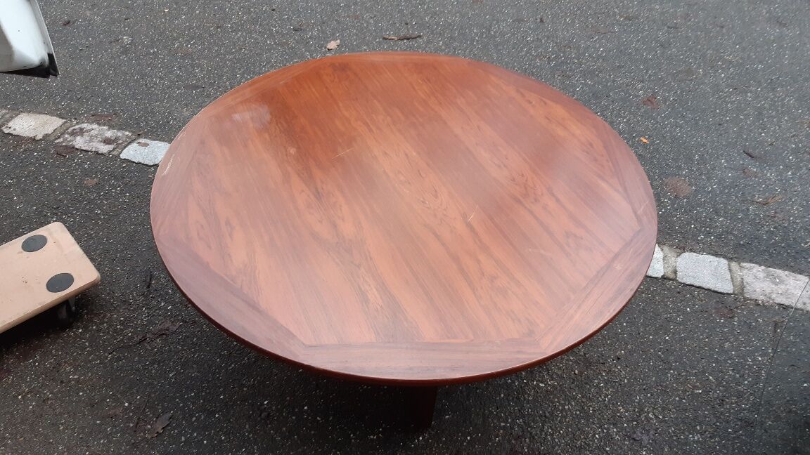 Rosewood coffee table 1970