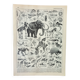 Old engraving 1898, Paleontology 2, prehistory • Lithograph, Original plate