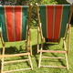 Transat et chaise longue Vintage 1960